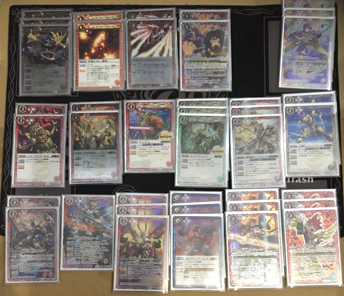 青森バトスピ部 N1 ラスボスデッキその2 Wガイ アスラデッキ 迷走に迷走を重ねた結果ドローとコアの両立のためにこんな構築に バトスピ