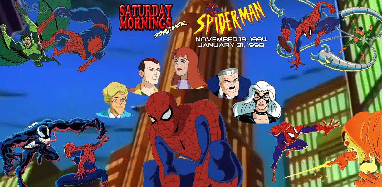 Saturday Mornings Forever on Twitter "With SpiderMan being 