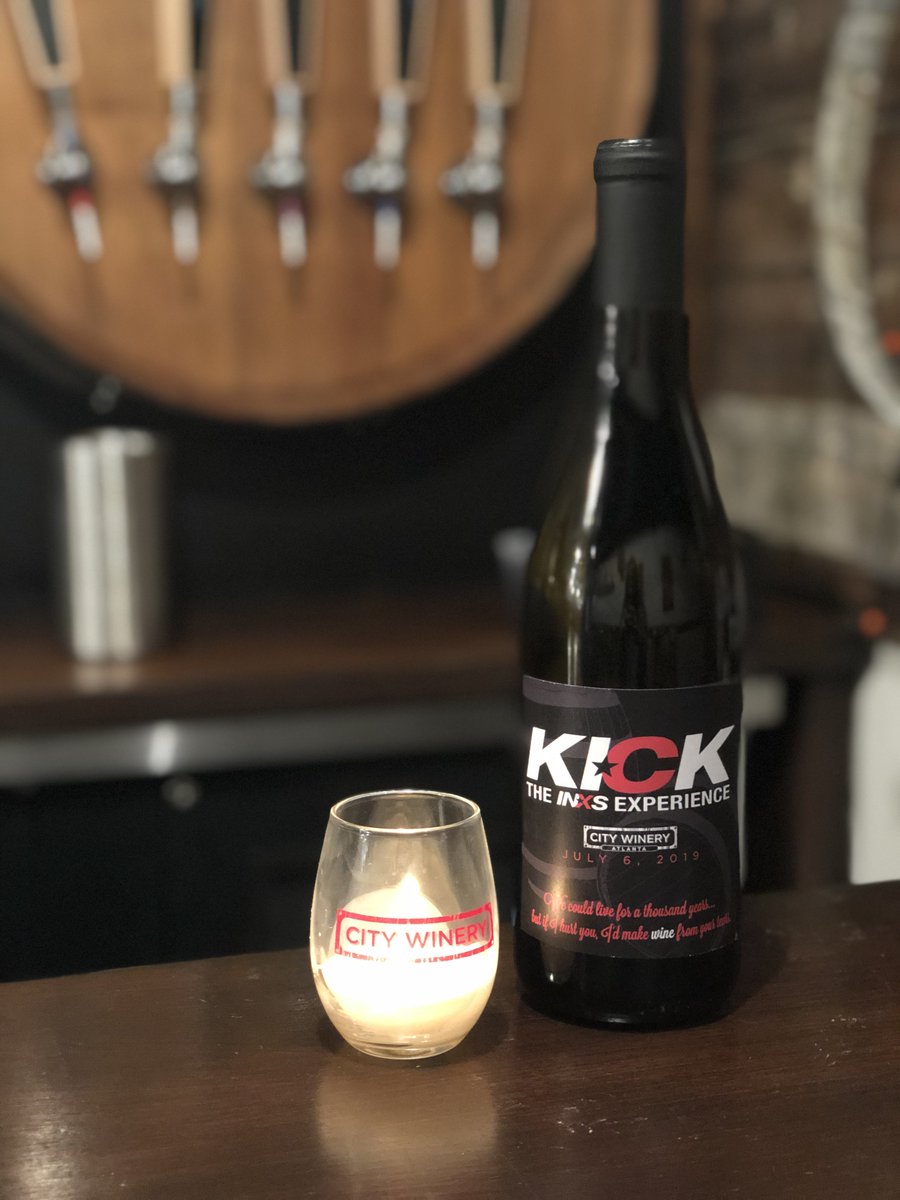 Coming for KICK tonight? Ask your server about artist wine - the perfect way to bring the show home with you! <a href="/Get_Kicked/">KICK</a> #theinxsexperience