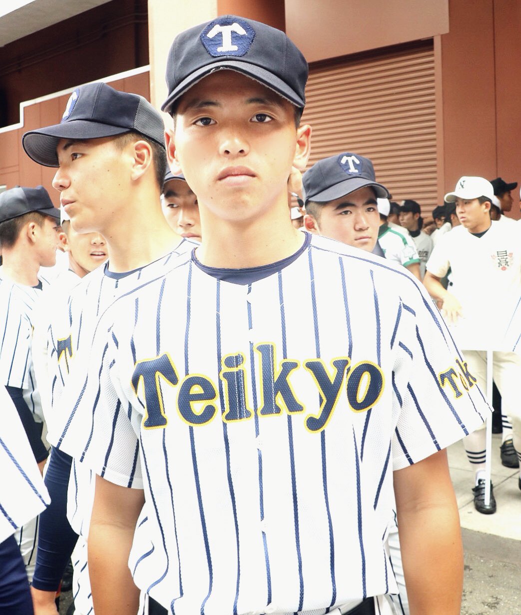 帝京高校 野球部 公式戦帽子