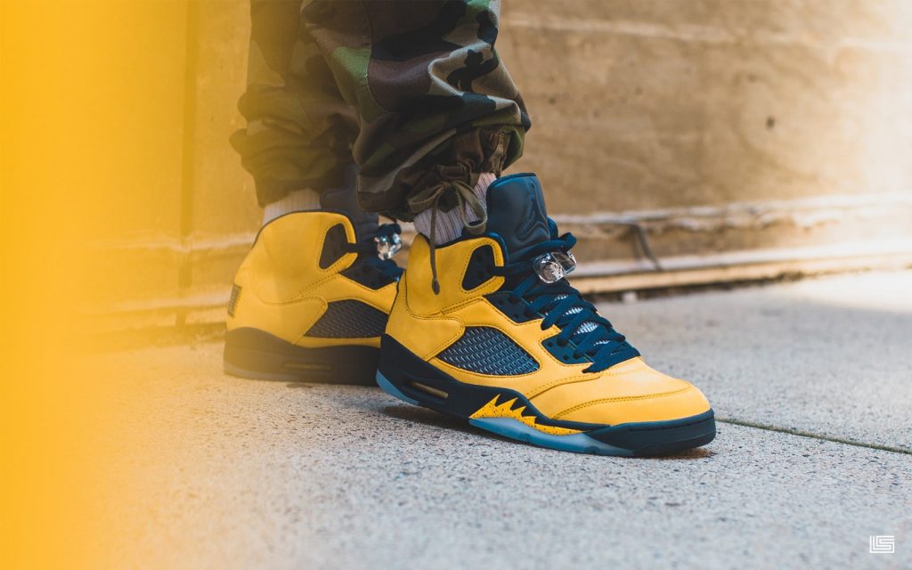 jordan 5 michigan outfit