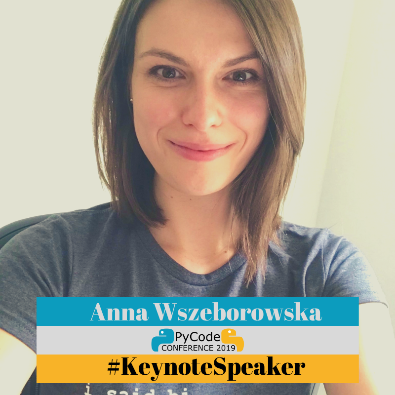 pycode_conf's tweet photo. Meet our keynote speaker - Anna Wszeborowska (@aniawsz)
#python #pycode #pyconf #pythonconf #pymusic https://t.co/IthacnNadT