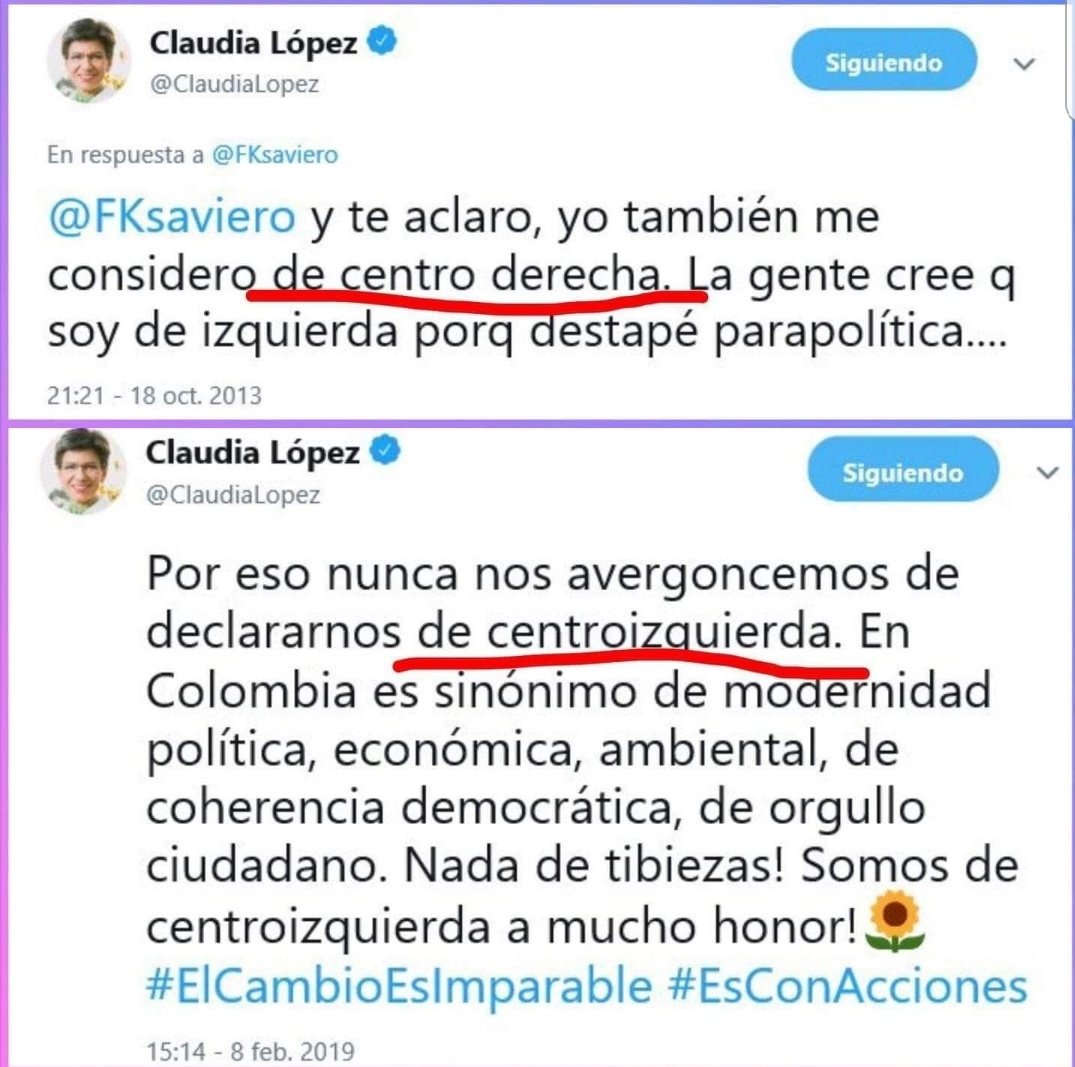 EsgarTio's tweet photo. @ClaudiaLopez Al fin? https://t.co/wXe56RhkxZ