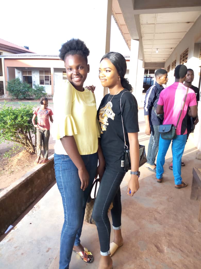 sweet_melodiva's tweet photo. Caption that look am giving my favorite course mate and friend #maryk
😝😝😘 #sltstudents #auchipoly https://t.co/fA504cEViT