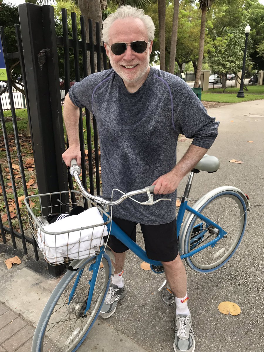 Always good to start the day with a good schvitz.