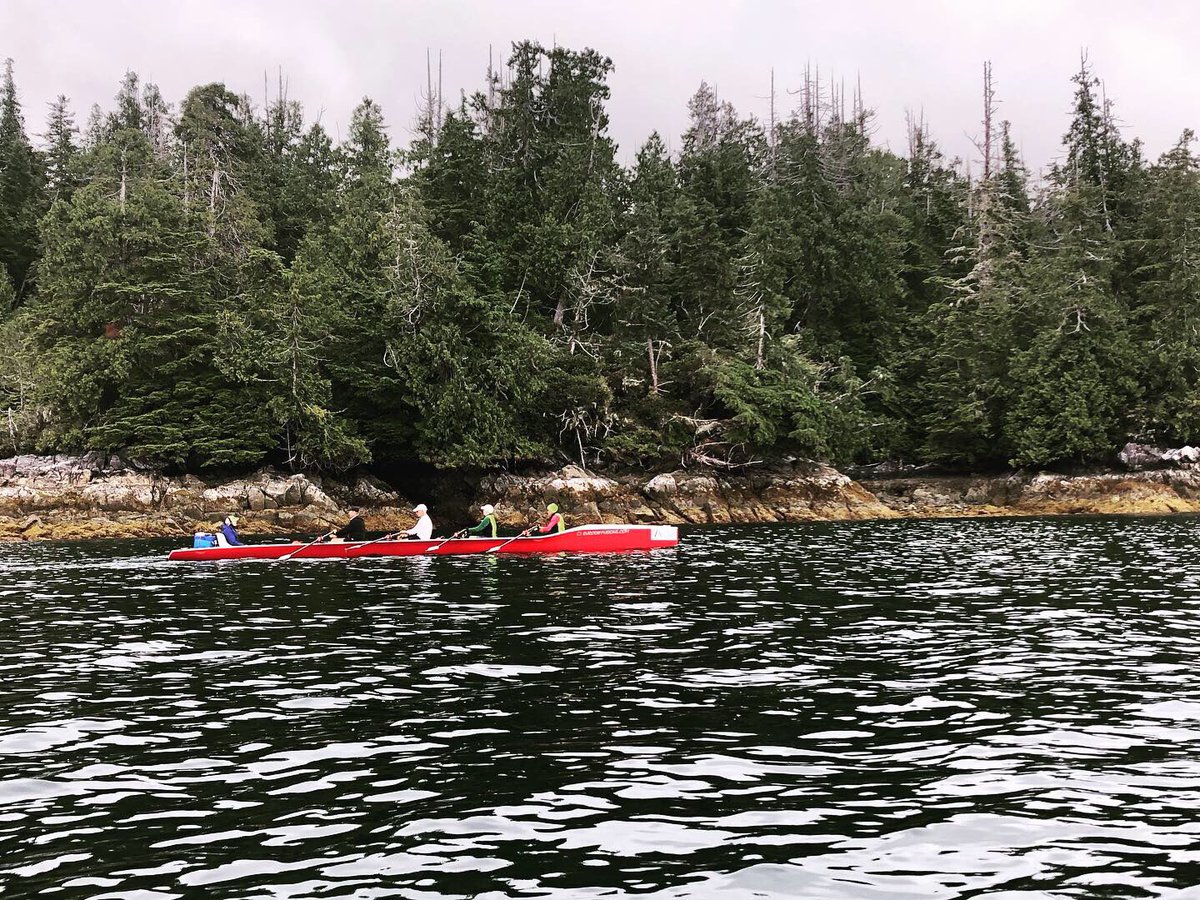 Island exploration, whale watching, wave action. Our group is having a blast in the Broken Group Island. #westcoast #rowing #adventures #brokengroupislands