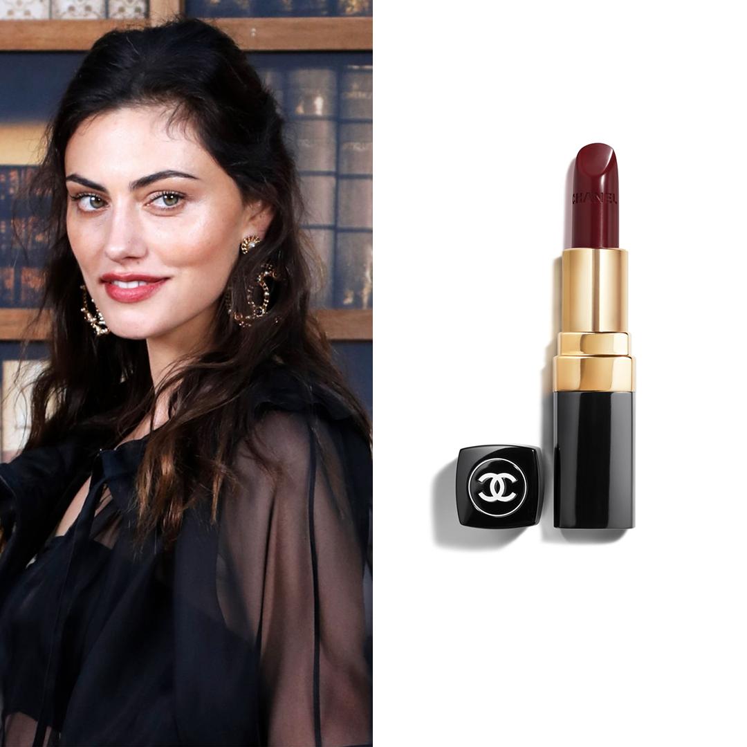 Dress Like Phoebe Tonkin on X: 2 July [2019]  Here the products Phoebe  Tonkin wore attending Chanel Haute Couture: #chanel Rouge Coco Ultra  Hydrating Lip Color ($38) in 446 Etienne. #phoebetonkin