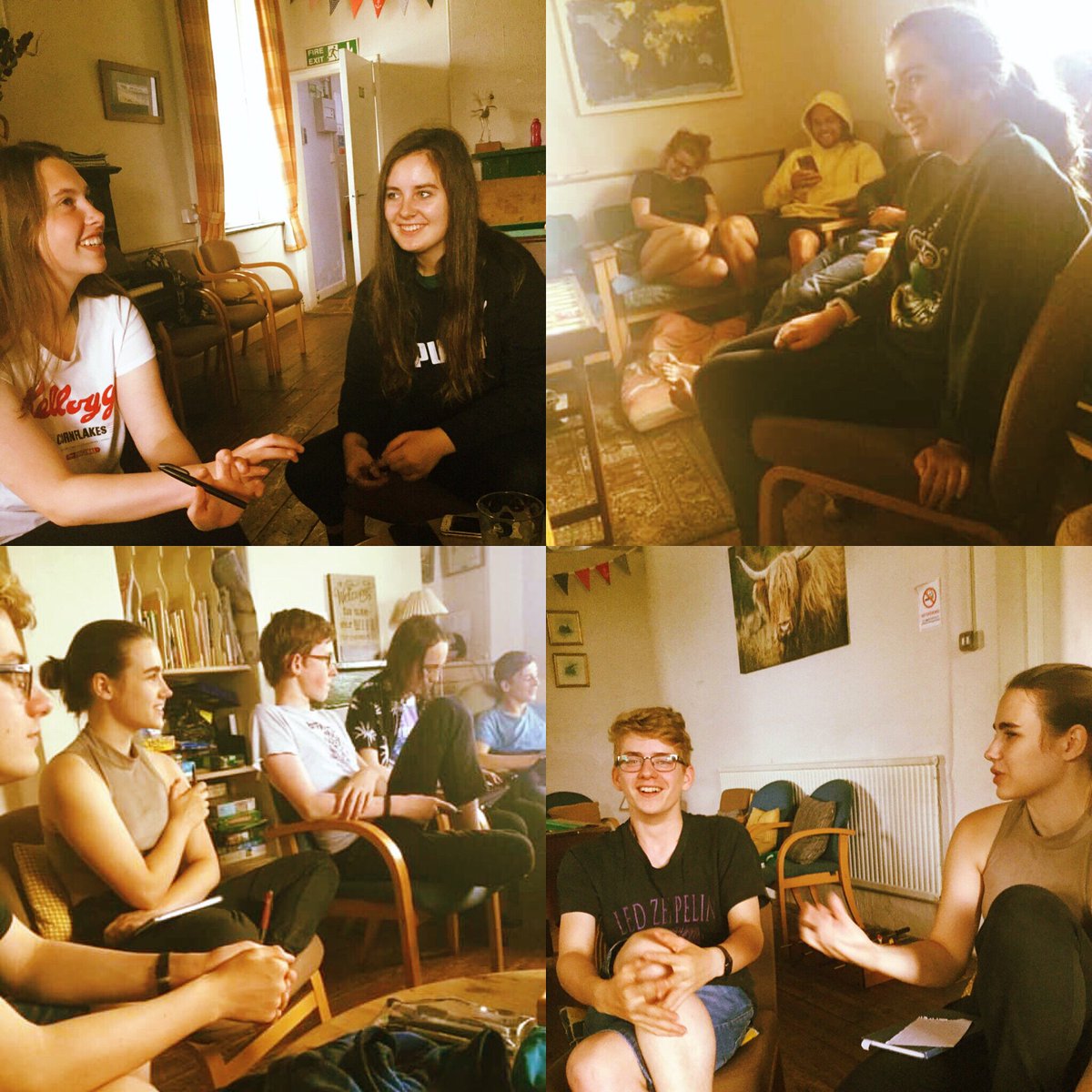 super productive meeting with Venturer Committee - looking forward to their centre on camp