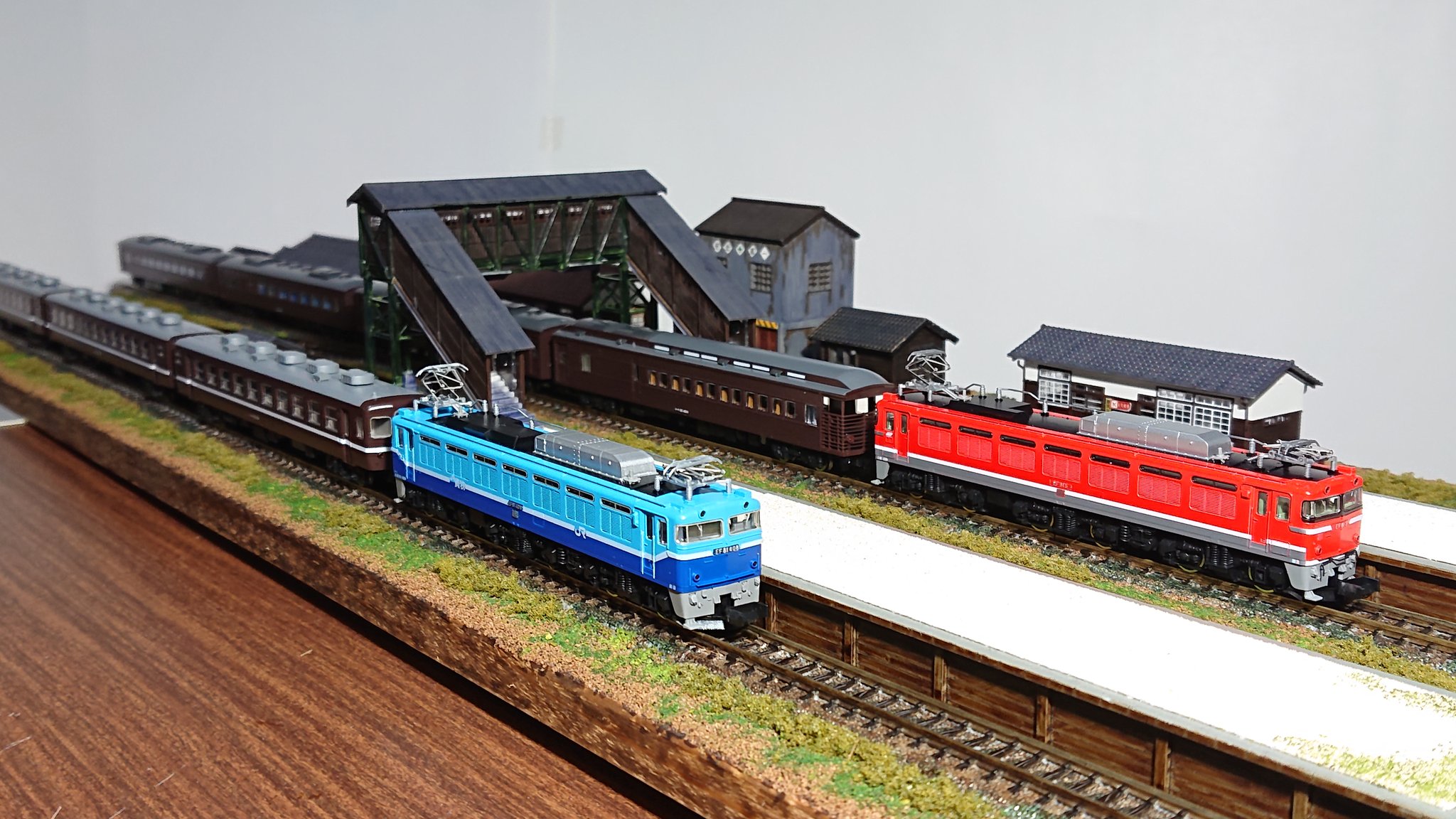 TOMIX 改 門司機関区/富山機関区 EF81 408 貨物試験塗装