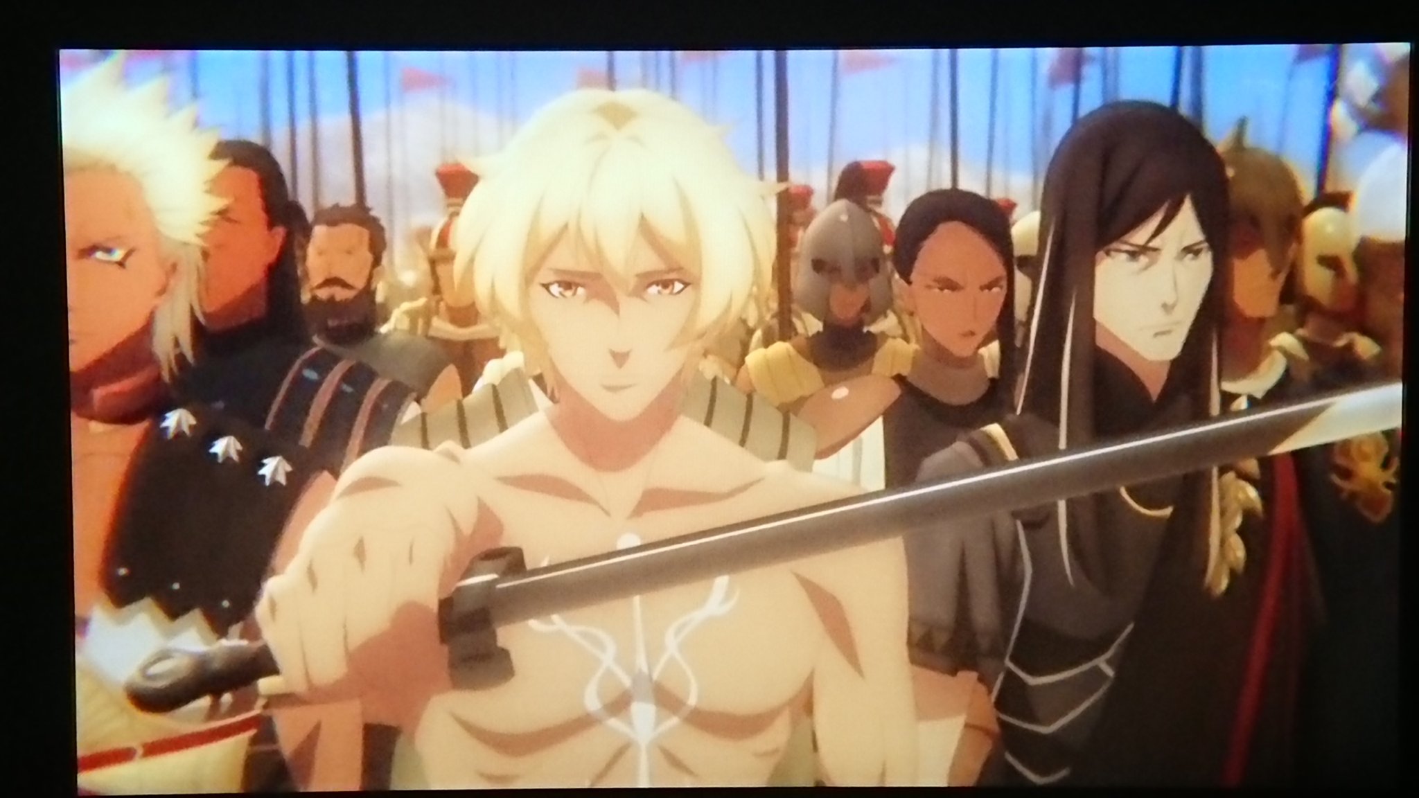 Kevin Giru Marine 似てますがウェイバー君じゃなくエウメネスという軍師らしいです Fate Zeroの王の軍勢にも居ました Twitter