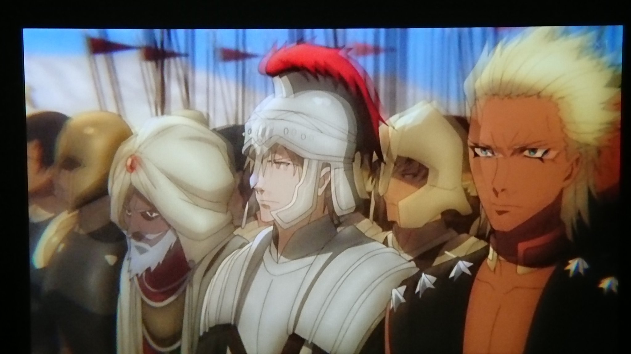 Kevin Giru Marine 似てますがウェイバー君じゃなくエウメネスという軍師らしいです Fate Zeroの王の軍勢にも居ました Twitter