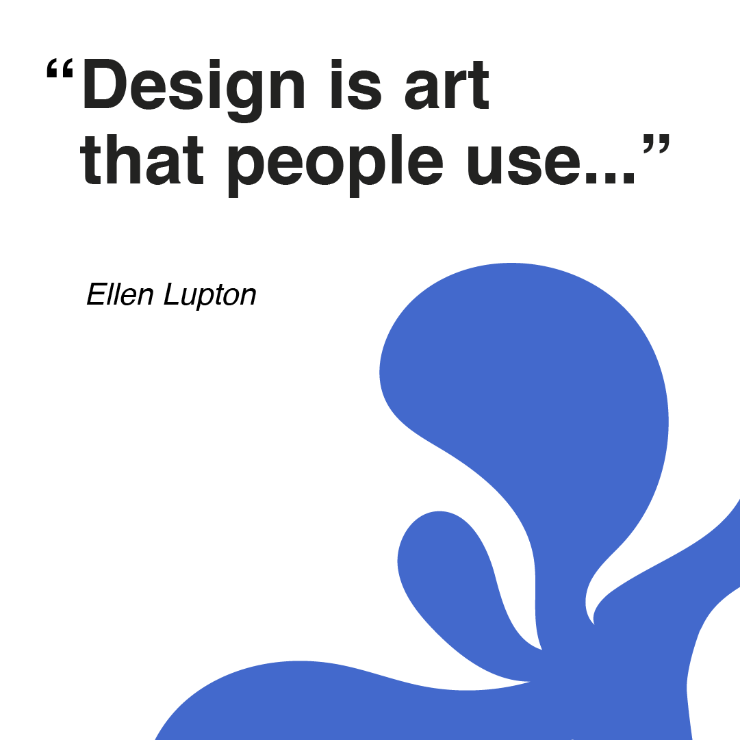 Hoy os dejamos con un quote de Ellen Lupton - 
Feliz sábado a todos ✨ 

Today, we wanted to share a quote by Ellen Lupton - We hope you are all having a fab Saturday ✨

#saturdayinspiration #inspiration #quote #design #creativity #diseño #cita #art #GraphicDesign