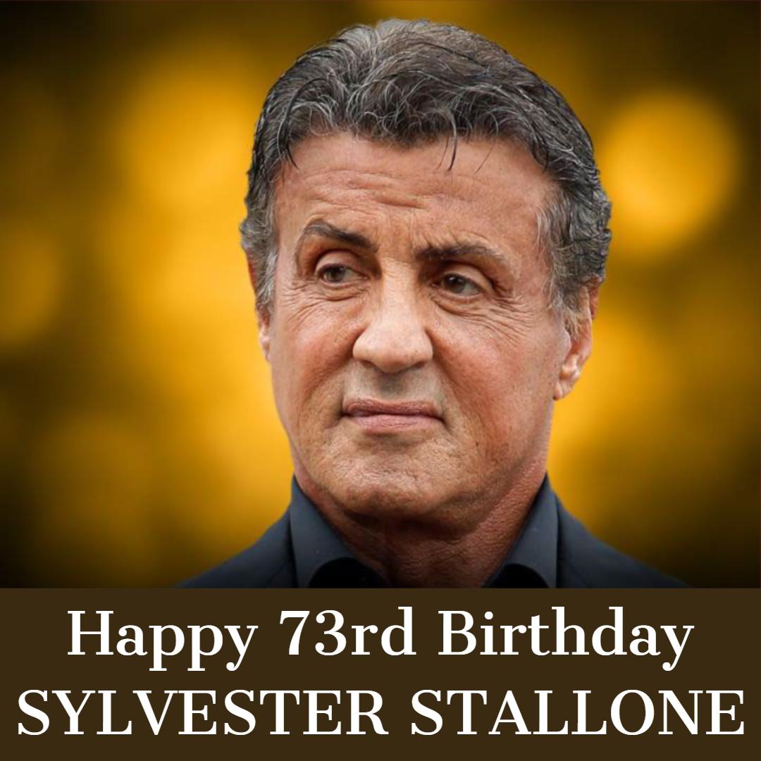 Happy birthday to action superstar Sylvester Stallone. 