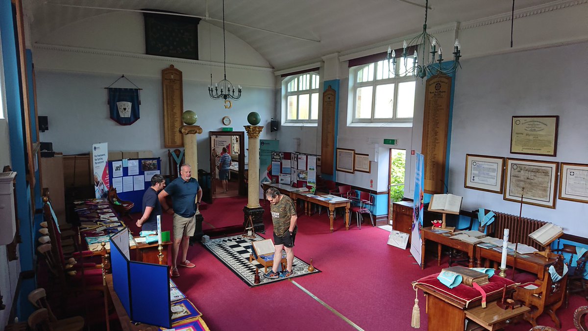 Great Open Day, 150+ people engaged with, 1 gentleman joining us for our festiveboard on Monday  seinterested in joining.On top of that great day for the <a href="/BodminRiding/">Bodmin Riding & Heritage Festival</a> in the Cornish Sunshine. Big thanks to all those members that helped, <a href="/Oneandall330/">One & All Lodge 330</a> <a href="/1188_mark/">St Nicholas MMM 1188</a> and @pglakin