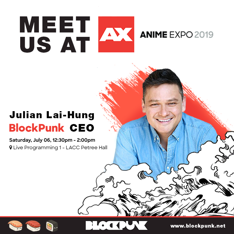 UserFloodAgency's tweet photo. Today @BlockPunkEN X @MAPPA_Info X Studio ARCH will be announcing the world's first Blockchain Anime Studio at @AnimeExpo 2019!

📍If you can't make it there till 12:30 PM LA Time, you can watch the live stream here: https://t.co/zGeKG175OU

#animeexpo #blockpunk #AX2019 #AX https://t.co/yFSSqiaFPf