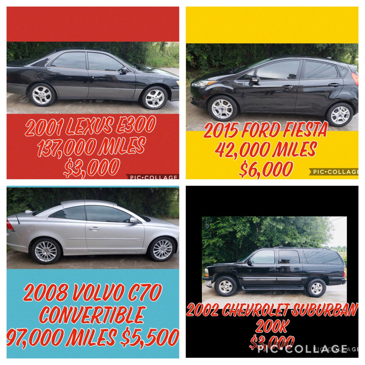 rawpanel's tweet image. AVAILABLE NOW!‼️LOOKING FOR AFFORDABLE AND DEPENDABLE TRANSPORTATION?? Look NO FURTHER‼️GREAT REFERRAL FEES! Please share‼️For serious individuals call to test drive, McCarty’s Auto Sales and ask for Dwayne @281.299.7787