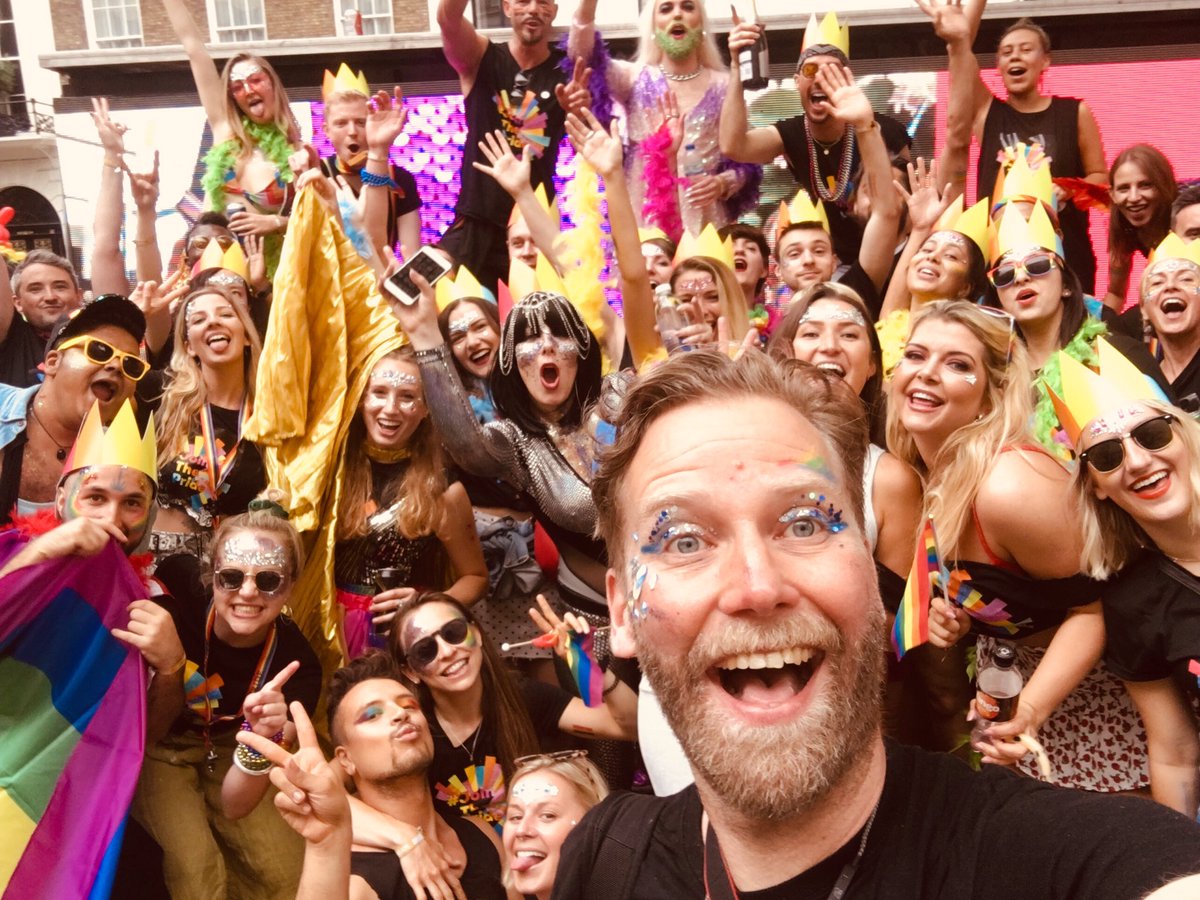 cleggtweet's tweet photo. Well that was fabulous @PublicisGroupe @Egalite_UK #pridelondon2019 #jointhepride https://t.co/ybrywBzqxD