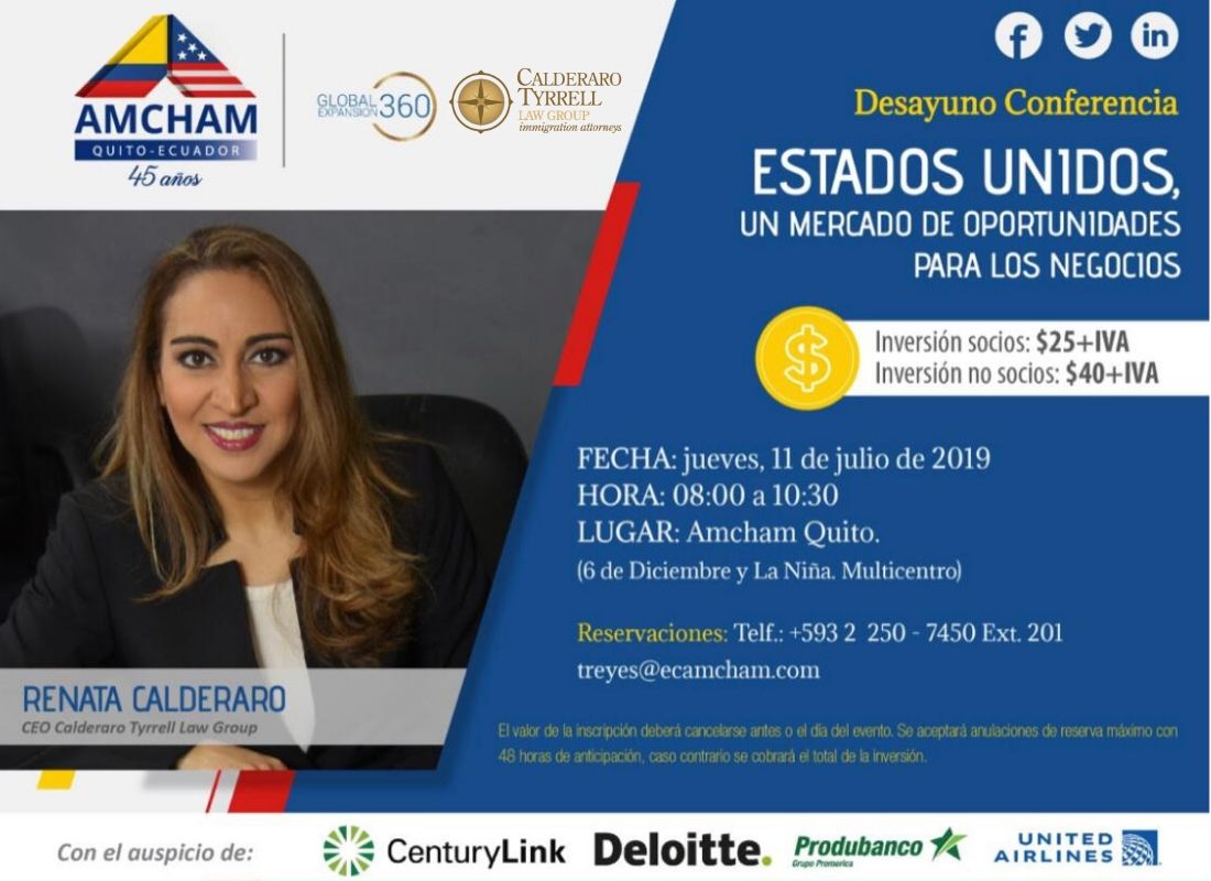 visa_miami's tweet photo. Expanda su negocio a los Estados Unidos. ¿Sabías que los negocios de latinos son los de más rápido crecimiento en EE.UU.? Conferencia presencial 
🗓11 de julio @amchamec 
#emprendedores #ecuador #negocios #pymesecuador #ctlg #ecuadorexporta  #inversiones #bienesraices https://t.co/nqmZCmkRCb