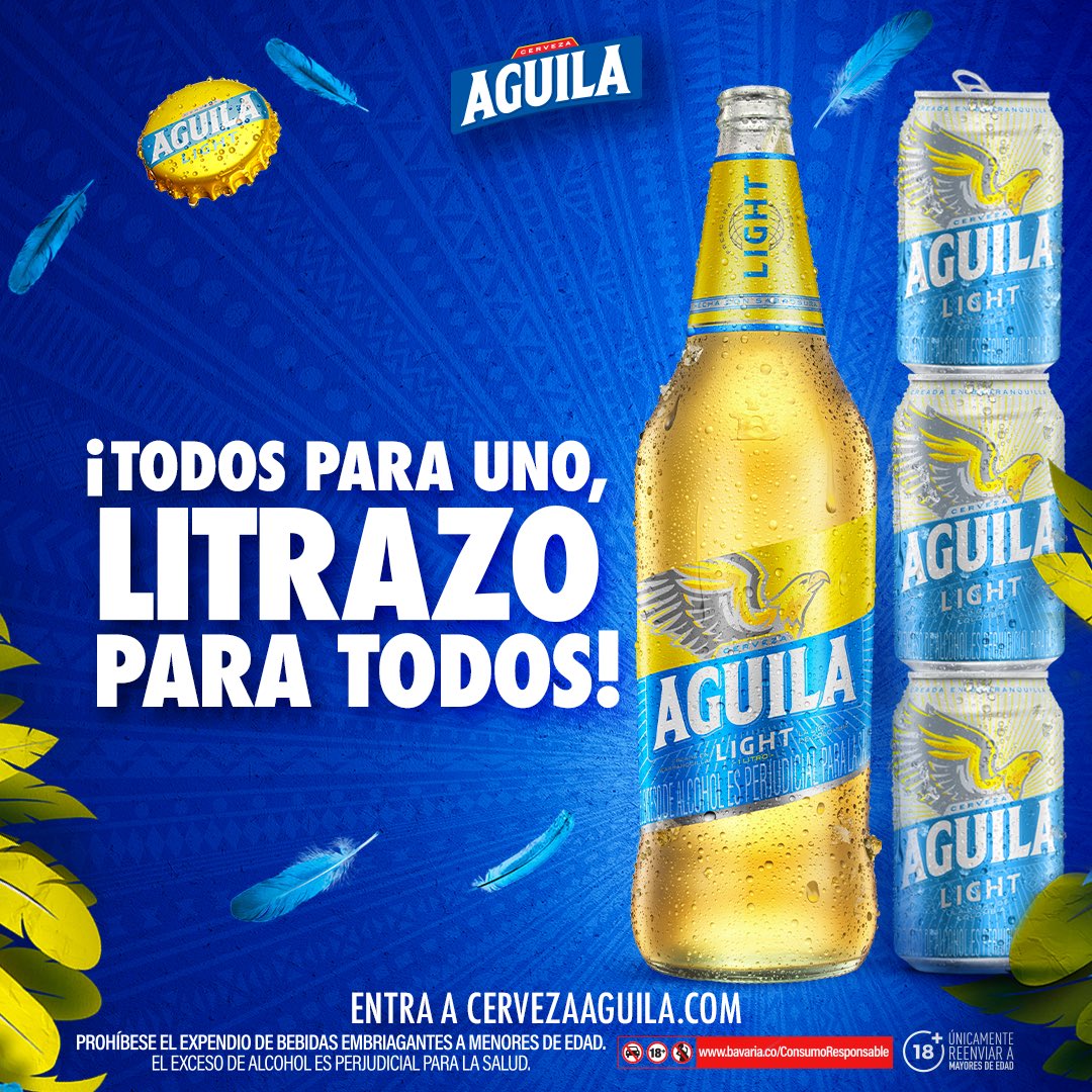 Cerveza Aguila Twitterissä: 