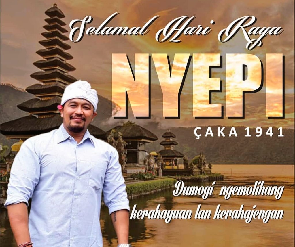 bbearchub's tweet photo. Selamat hari raya nyepi dari kang gede 🙏🏼❤ https://t.co/VM95ATzw7M
