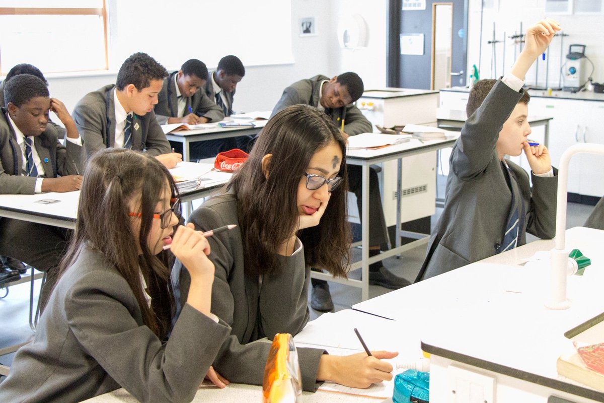 All of our pupils from Year 7 through to Year 13 received their ashes today on Ash Wednesday as we start our Lenten Journey #Lent #fasting #rcscouthwark
