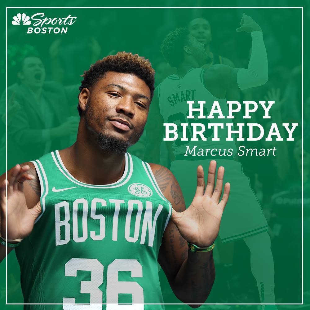 Happy 25th Birthday to Marcus Smart  