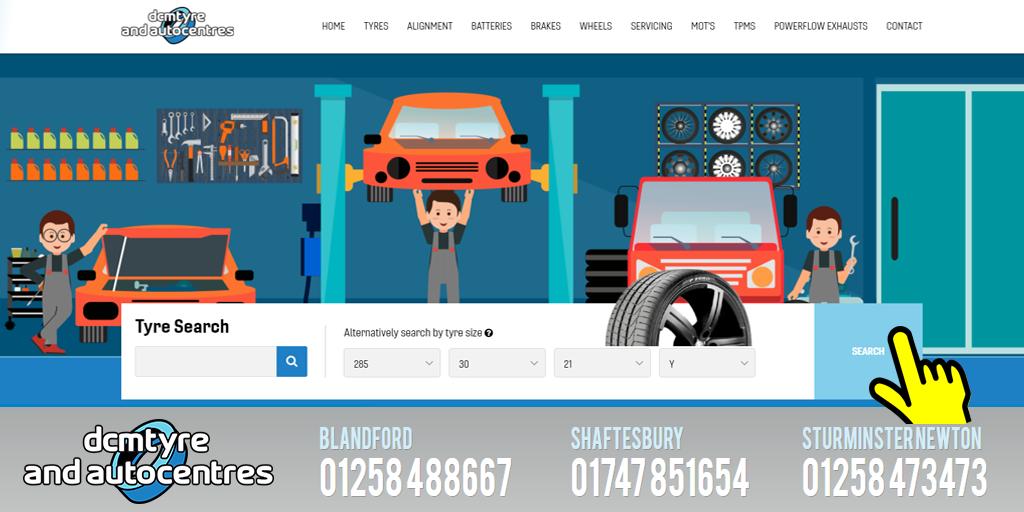 Have you visited our website? There is a wealth of information across all car services. Book your MOT, a service or repair online. dcmtyres.co.uk/?utm_campaign=… 

#dcmtyres #dcmtyreandautocentres #dorset #wiltshire