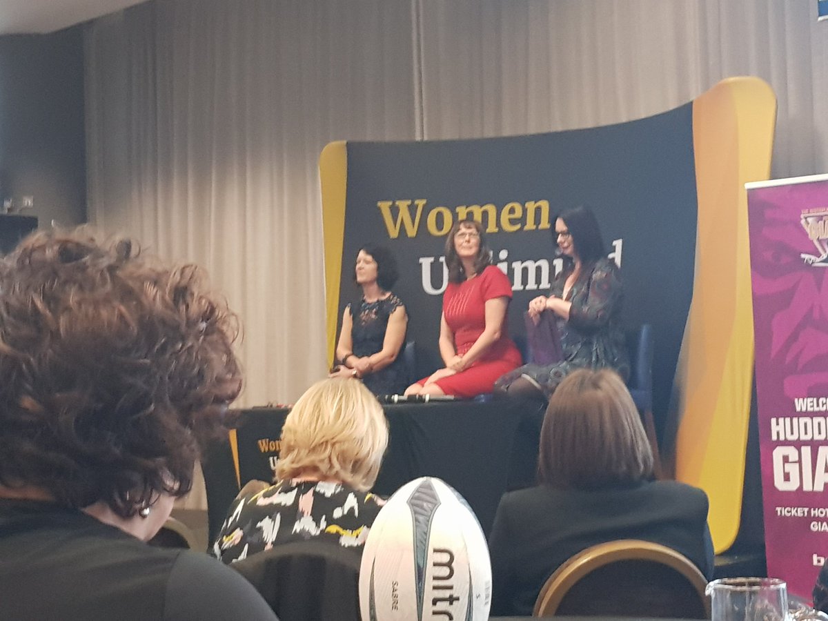 Launch of #WomenUnlimitedHD at #GiantsWIB Huddersfields own version of Loose Women!
