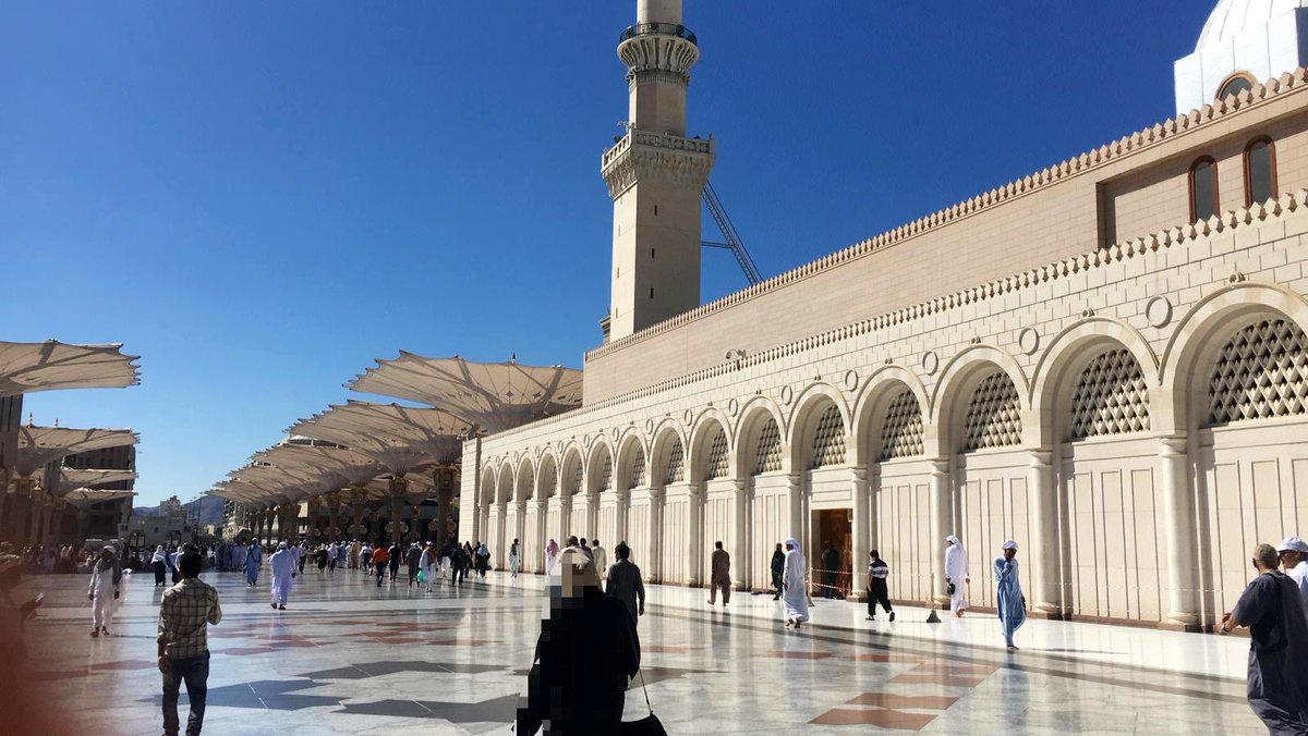 alhikmahtravel's tweet photo. Some exquisite snaps from our guest, of The Prophet ﷺ Mosque.
🗓🛩🧳🌍🚕
Have your personal dates and preferences?
We can accommodate that!
In Shā Allaah
#AlHikmahTravel
#OurCustomersOurGuest
#TailoredPackages
#YourTravelCompanion
#ByYourSide247
#TheWiseChoiceForYou https://t.co/vknYucekbg