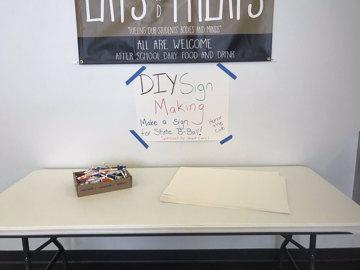 Legacy Stuco is sponsoring a DIY sign making station for state b-ball. If you are going or plan on going stop by to make a sign to support your fellow Sabers.