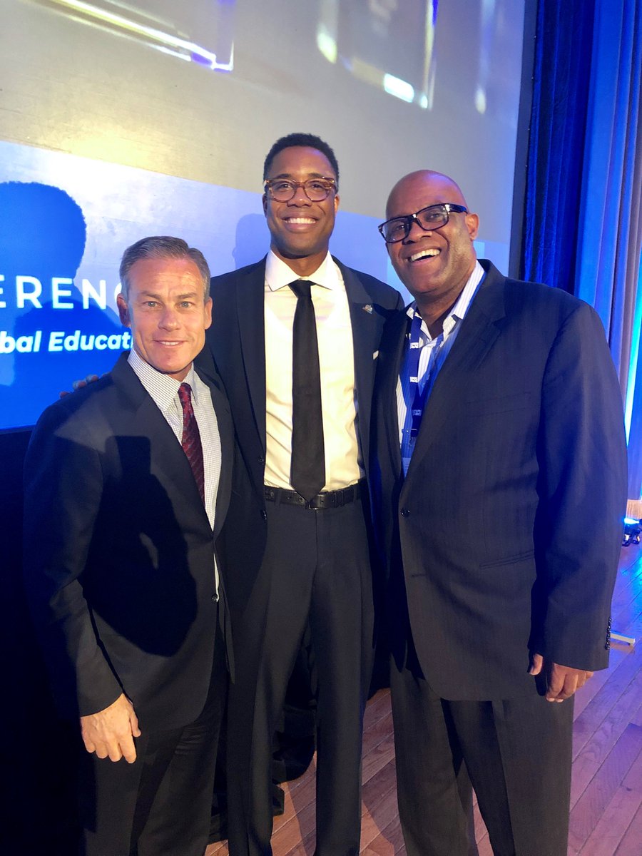 At the 2019 Diversity Abroad conference with Andrew Gordon @andrewgordonda founder and CEO of @diversityabroad and CIEE's Keith Rhodes. Great time talking to colleagues about ways to support diverse students through education abroad!