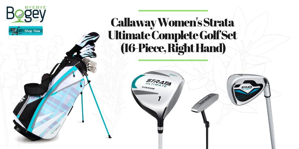 BogeyBye's tweet image. Callaway Women's Strata Ultimate Complete Golf Set (16-Piece, Right Hand)
bit.ly/2NN6hgR
#golftees #golflover #golfclub #beautifulgolfcourses #golfbabe #golfcart #massgolf #gfore #hidekimatsuyama #WhyILoveThisGame #caddyshack #golfmemes #stylishgolfer #golfgoals18
