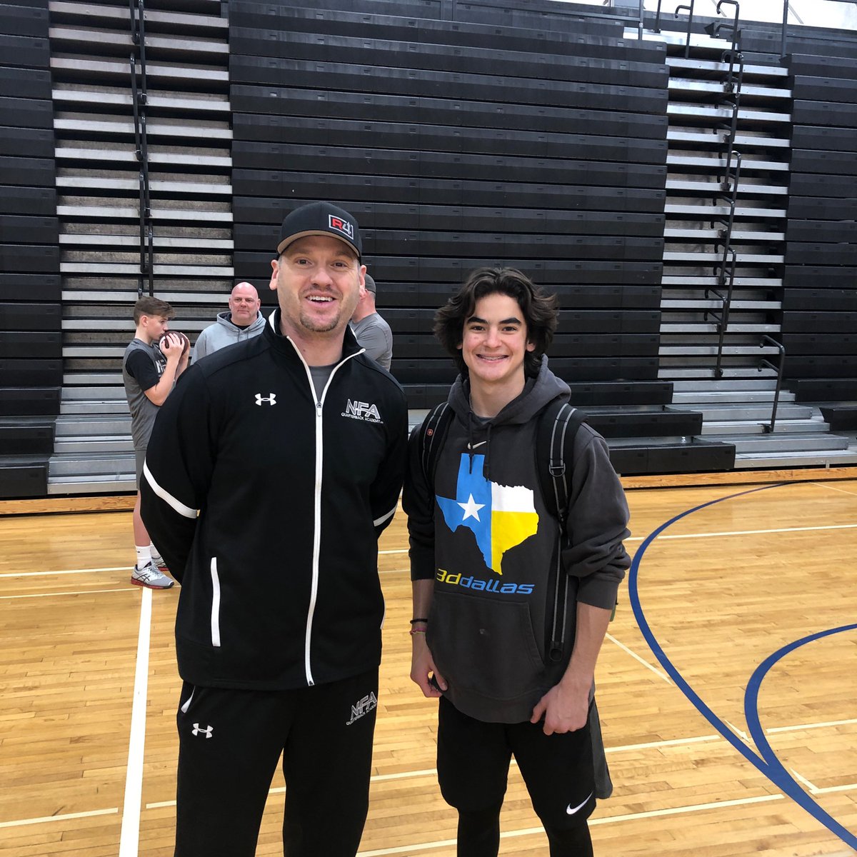 DylanPerry_DP4's tweet photo. Thank you so much @NFANation for a great weekend and training in sub zero Denver. I am grateful and i will encourage others. @CoachDubMaddox @Coach_Song @CoachIvie @tjespeland @QBCoachMcEvoy @Coach_U13 @SonnyMoney4 @CoachRod1st  @QBNation2023 @ArmedDangerQBS #WAWN #Grind https://t.co/MnWlLKX8VY