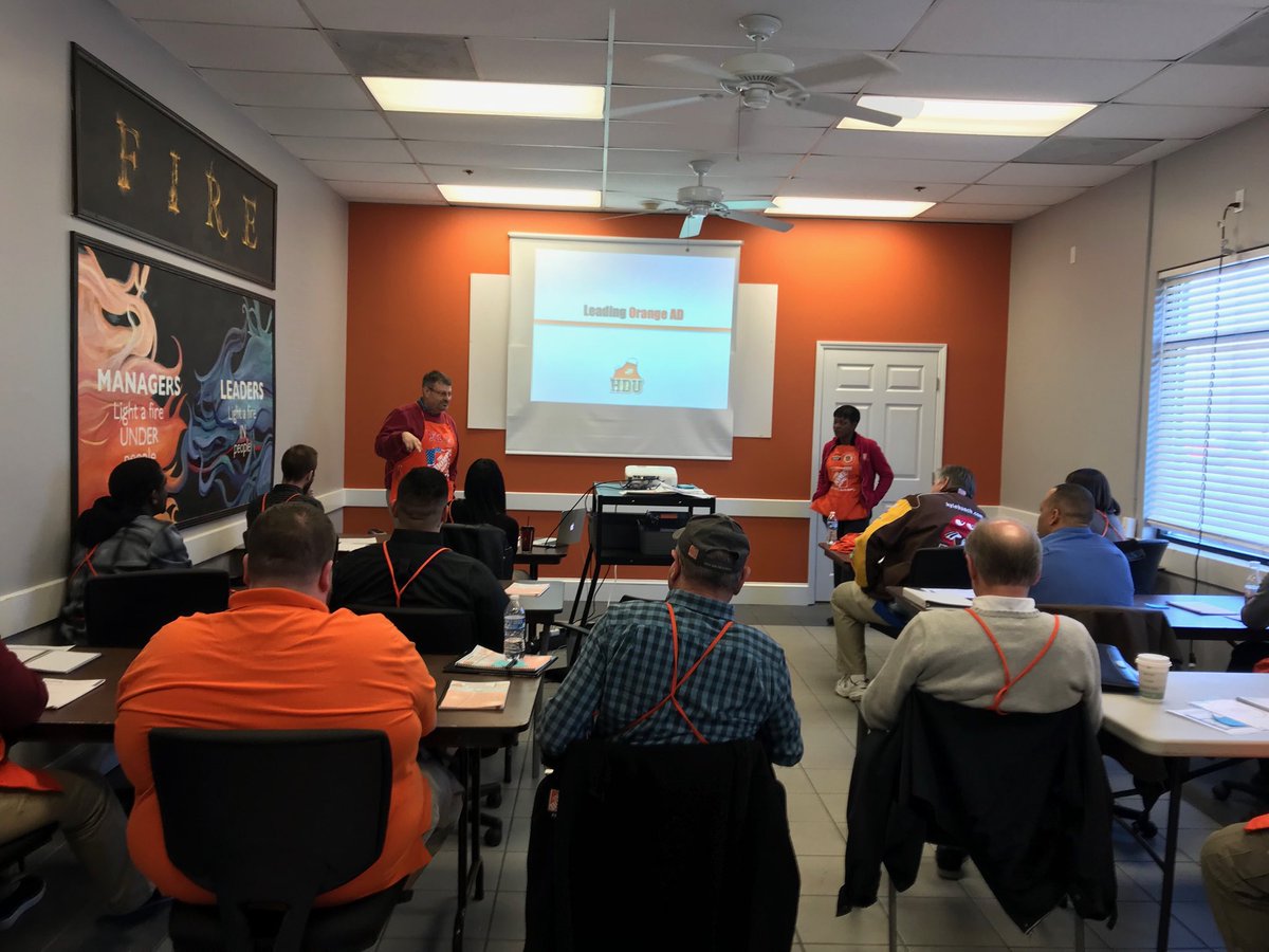 Bill and Alanna teaching DS Advanced. Inspiring leaders!@207pride