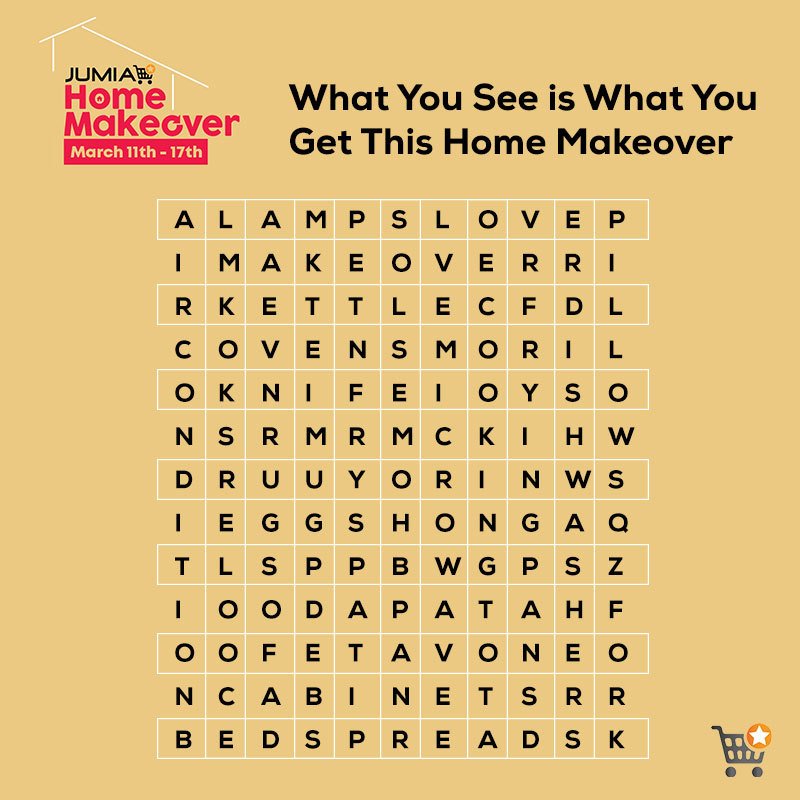 JumiaNigeria's tweet photo. The first 3 words you see are what you get in the Jumia Home Makeover 😋
What are you getting from the Jumia Home Makeover ?😁
Reply & RT
https://t.co/WGZoN9MqR1
#StepUpUrHome https://t.co/BPp6zG1o4w