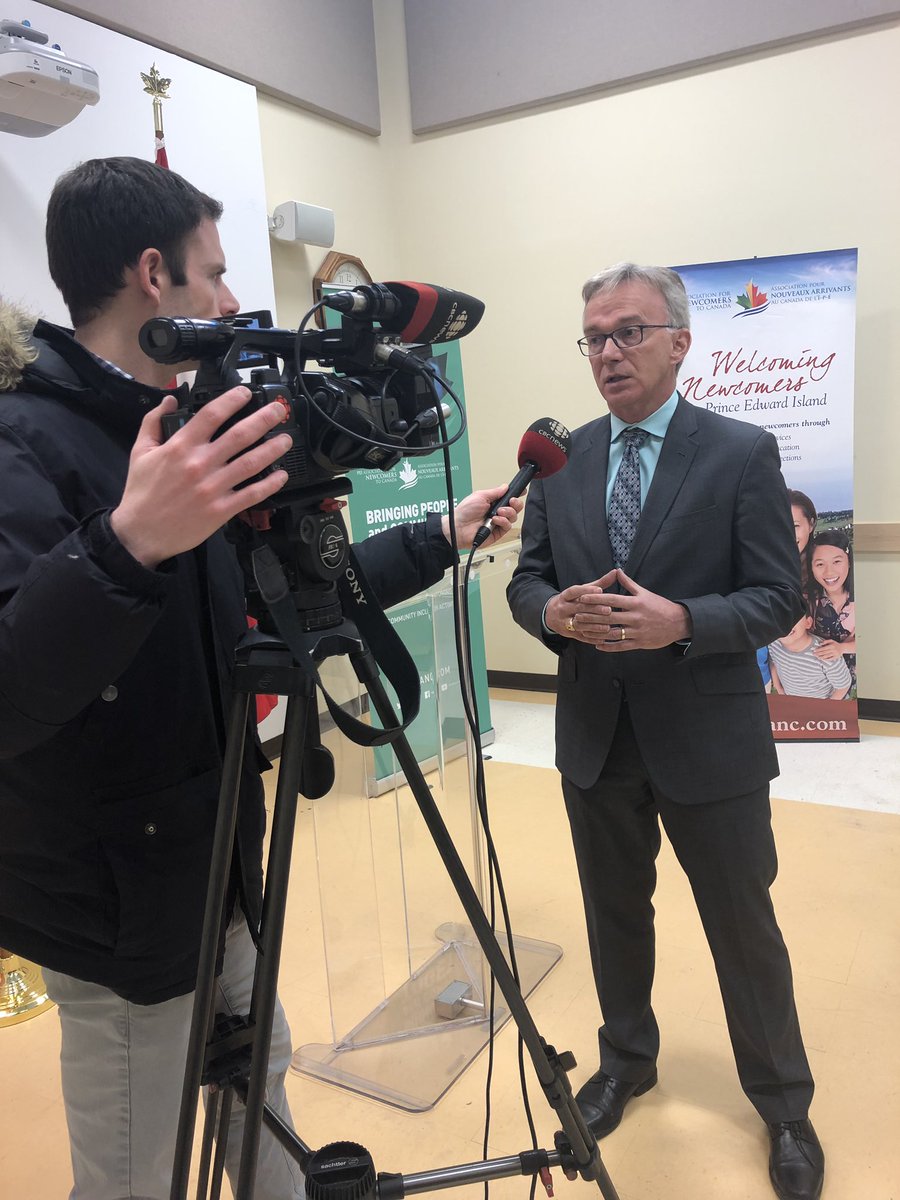 Charlottetown will now have an immigration office. After Stephen Harper closed the office in 2012, I’ve advocated for it to be reopened. Thank you <a href="/HonAhmedHussen/">Ahmed Hussen</a> for today’s announcement! Islanders will now be able to receive crucial services without traveling off Island.