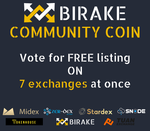 birakecom's tweet photo. FREE LISTING on @birakecom network. Join our Discord and VOTE for your coin here https://t.co/GopuqOiw69

@snode_co @zerdexmarket @Stardex_Crypto @TuanExchange $BIR https://t.co/66gnAfl0l4
