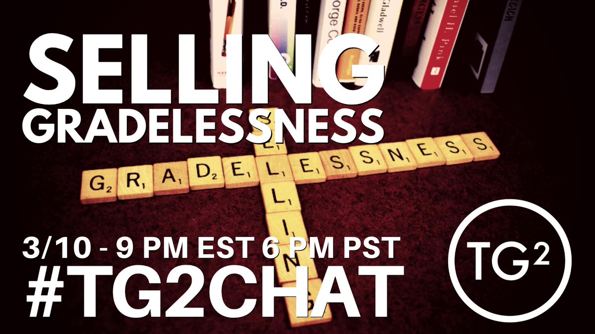GBGEdu's tweet photo. How do we help Admin, Colleagues, Parents, and Students understand the benefits of going #gradeless?

Join @AaronSBlackwel1 and @bshsmspero this Sunday on #TG2Chat. https://t.co/vEQdWs7yug