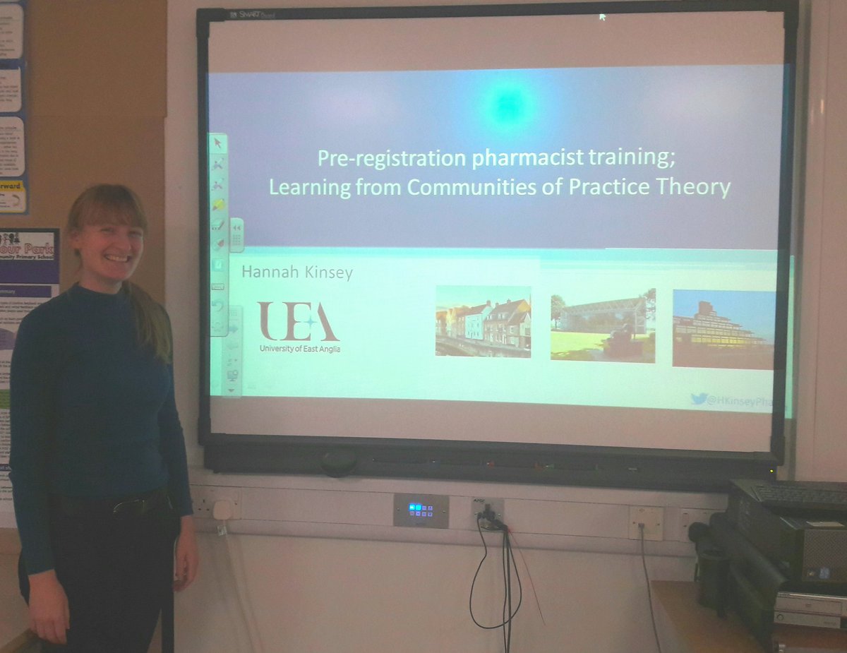 HKinseyPharm's tweet image. Really proud to be presenting my research and learning about communities of practice #CoP #sociallearningtheory #pharmacisteducation @PharmHSR