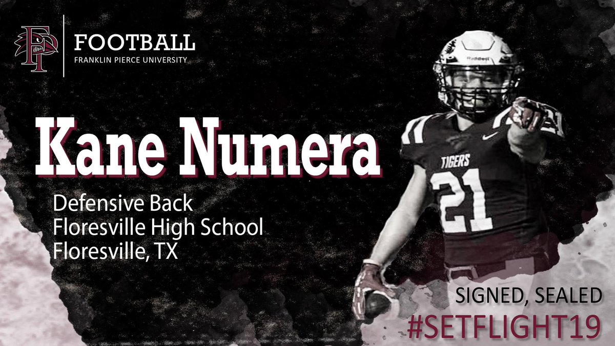 Coach_Ewen's tweet photo. .@FPUathletics @Ravens_FB #RavenNation would like to officially welcome @KaneNumera to the Raven Football Family! #SetFlight19 @Coach_GAS https://t.co/4adY3ZHv8H