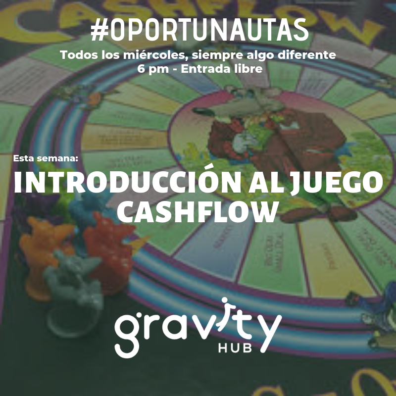 GravityLabz's tweet photo. ¡Hey Oportunauta!

Esta semana tendremos una sesión divertida y llena de aprendizaje para seguir desarrollando nuestra Inteligencia Financiera con una introducción al juego de mesa Cashflow, desarrollado por el gran Robert Kiyosaki. https://t.co/rDFmcZ3Zhj