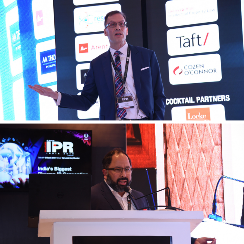 CPhI_Conference's tweet photo. Mr. William Stark, President & CFO, ResDev Tax Consultants and Mr. Dhiraj Girdhar, Chief Operating Officer, ResDev Tax Consultants speaking on #BetterR&D at the 8th Annual Pharma IPR Conference, 6-8 March 2019 at Taj Lands End, Bandra #PharmaIPR #IPR2019 https://t.co/Qr7F4jdLf0