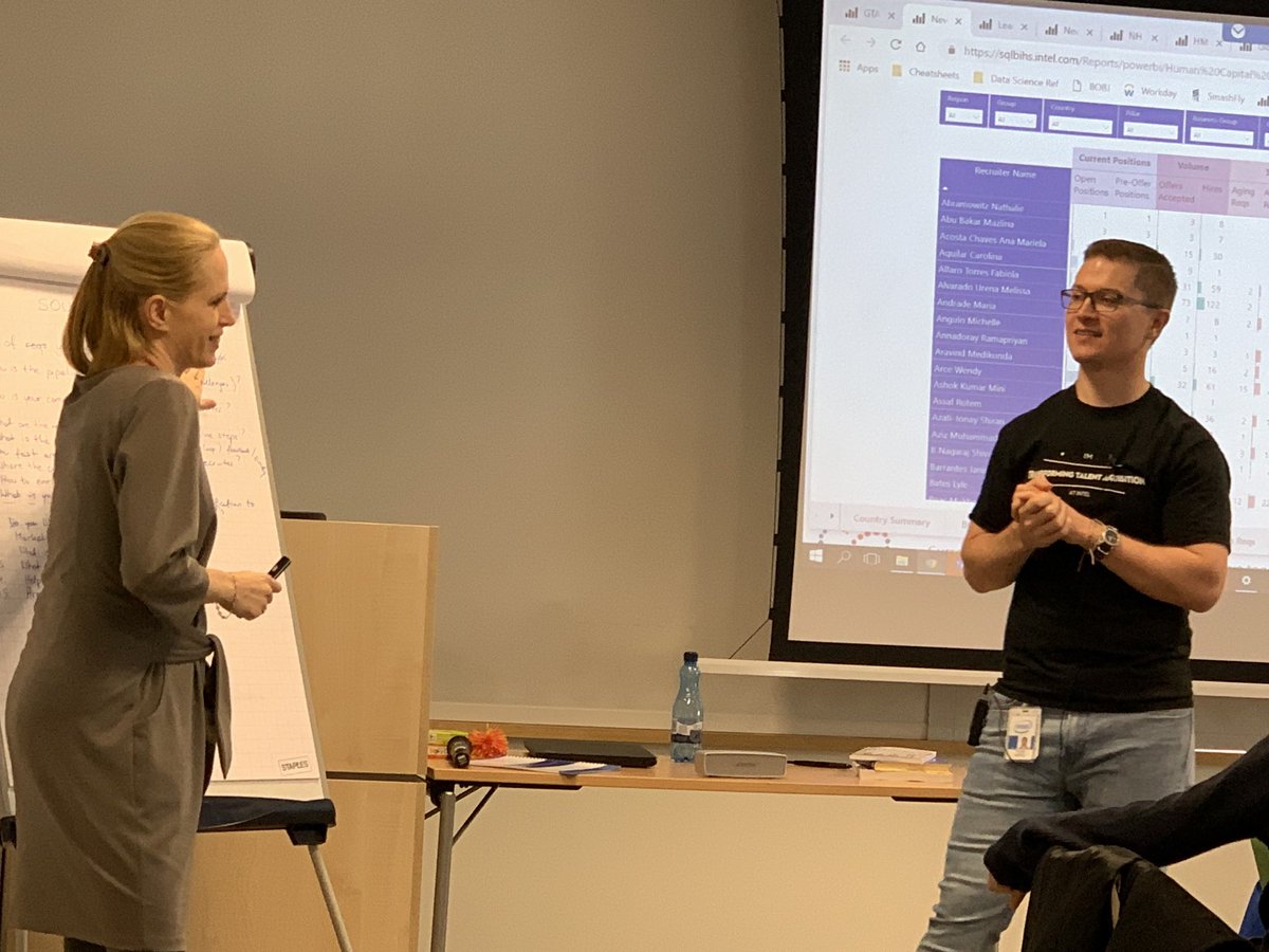 allynbailey's tweet image. Learning how to use data in TA that is focused on relationships vs transactions with @ProseTalent #IamIntel #TalentFirst #dataovergut #qualityovervolume #pipelinesoverreqs