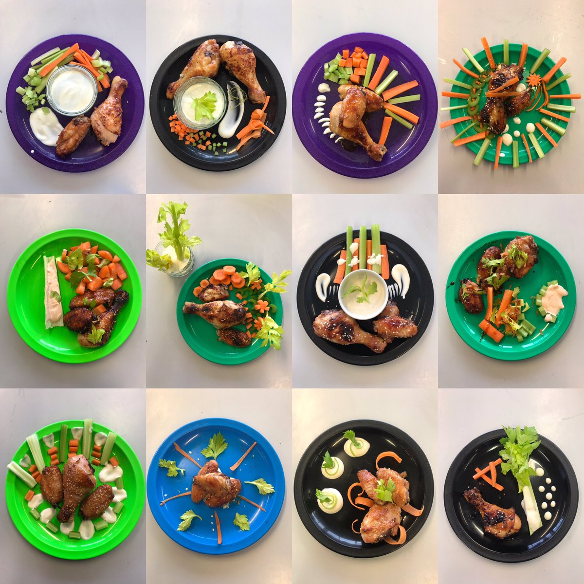 BroadoakStaff's tweet photo. Year 10 Hospitality &amp; Catering have been practicing their plating up skills during our lesson. https://t.co/yllVBXNJxd