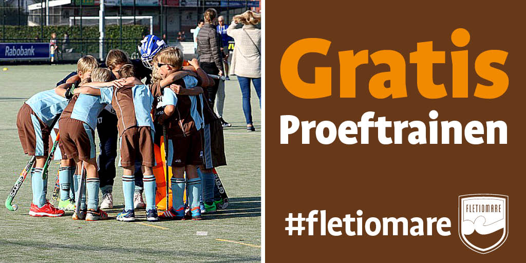 Ontdek zelf hoe leuk en cool hockeyen op MHC Fletiomare is en kom naar onze gratis proeftrainingen op 13, 20 en 27 maart van 15:00 – 16:00 uur! Meer informatie over de proeftrainingen en inschrijven voor het nieuwe hockeyseizoen vind je op de website: fletiomare.nl/site/default.a…