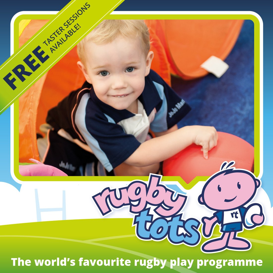 Free Taster Event @ The Halifax Academy on Sunday 10th March! We still have places left in our 3.5-5 age session. Please get in touch with kath@rugbytots.co.uk if you would like to register your interest.