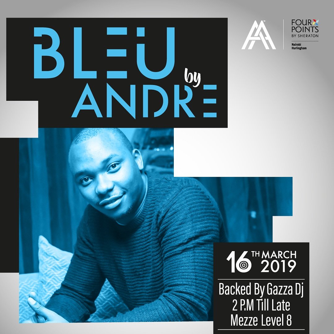 Andreflavour's tweet photo. Only 10 days to go til we can party together at Bleu By Andre which will be happening at @FourPointsNBO. Tag someone you'd bring to Bleu. Who knows?   You might get lucky!😉 https://t.co/D8EDcEDaFO