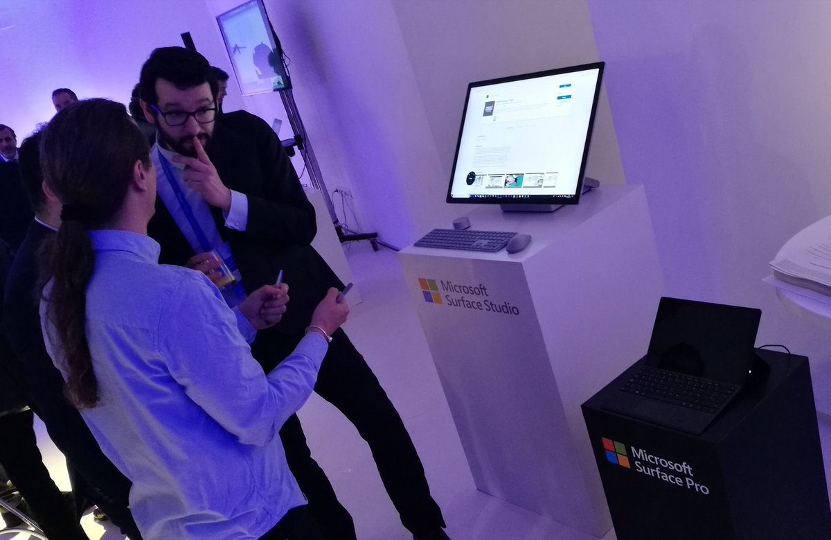 MS_Empresas's tweet photo. Aprovechamos el descanso en #MSPivot para conocer mejor #Surface. En su versión empresarial, estos dispositivos son la herramienta perfecta para impulsar la transformación del puesto de trabajo. https://t.co/FfIW8L5q9Z