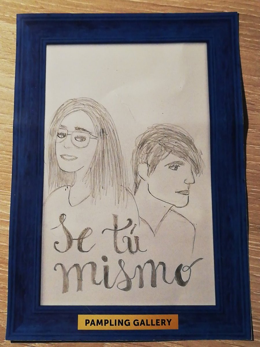 Vivirlocamente9's tweet photo. «No lo olvides: la mejor manera de ser original es ser tú mismo» #PamplinGallery #setumismo #drawing✏️ #intentodedibujo🤣 https://t.co/ZTuUXB7EOX