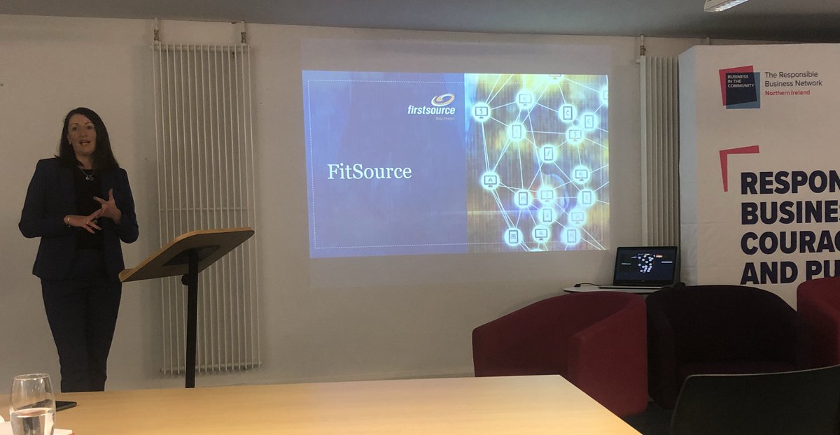 bitcni's tweet image. Grainne O’Kane speaks on how @firstsource is utilising #FitSource to create mental health awareness. Equipping managers to recognise triggers and supplying the tools for communicating with their teams on mental health @kane_grainne #EW2019 #MentalHealthMatters @beamcentre